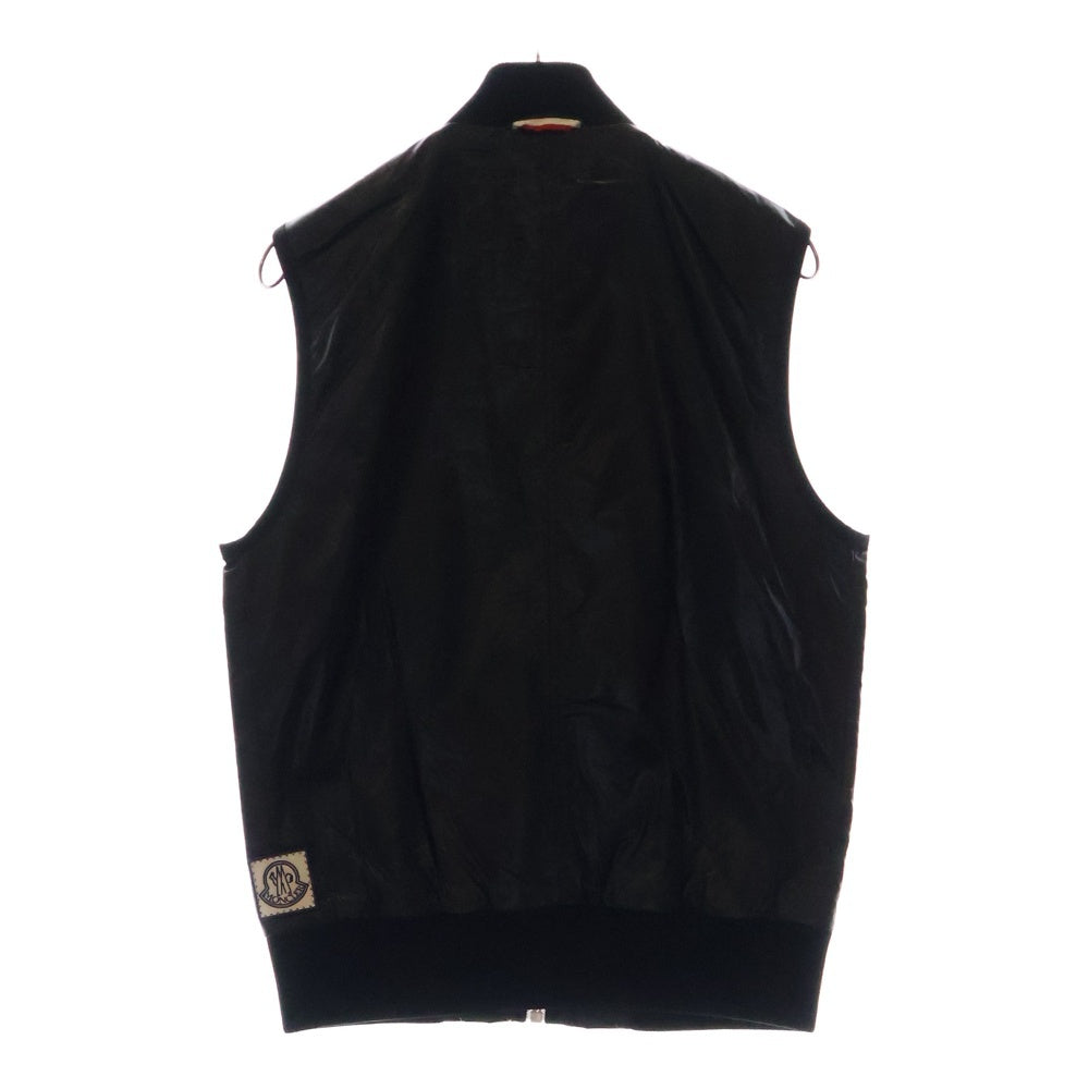 MONCLER(モンクレール) 18SS GILET ナイロン ジップアップベスト ブラック D13914311360 68577