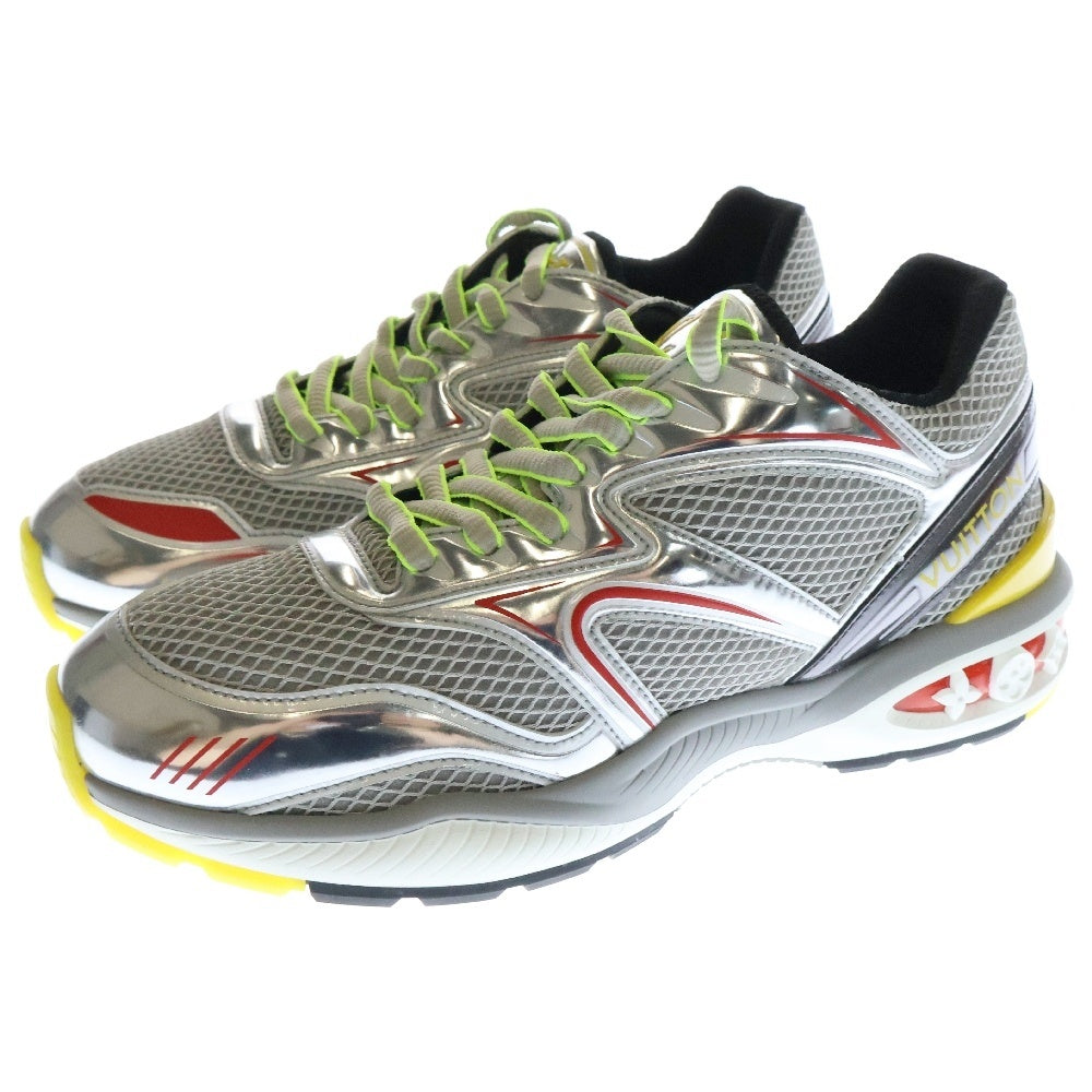 LOUIS VUITTON(ルイヴィトン) LV Trail Line Sneakers LVトレイル・ライン スニーカー ローカット シルバー 1A7WK3