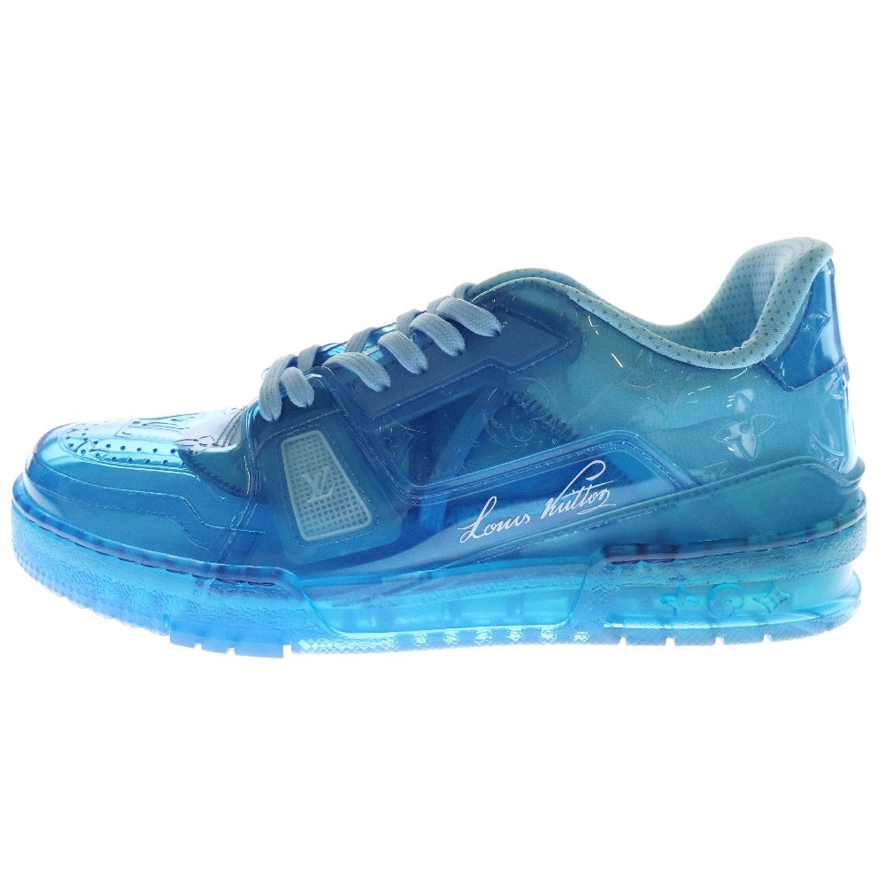 LOUIS VUITTON(ルイヴィトン) LV TRAINER LVトレイナー スケルトン ローカットスニーカー クリアブルー 1A8KK6