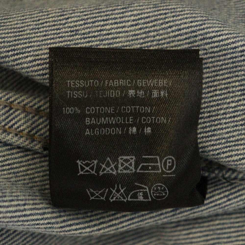 BALENCIAGA(バレンシアガ) 18AW Graffiti Denim Jacket オーバーサイズ グラフィティ デニムジャケット インディゴ 558824 TXE08