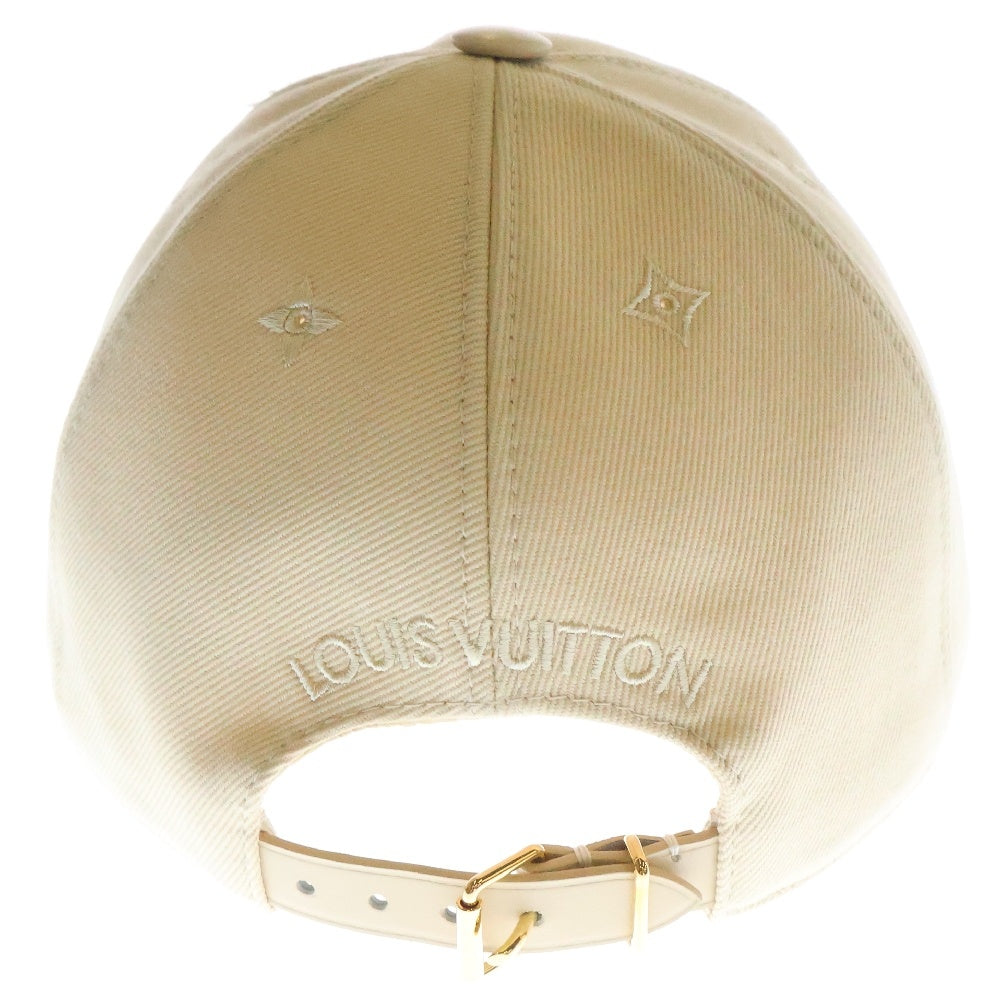LOUIS VUITTON(ルイヴィトン) LV アイコニック キャップ 帽子 ベージュ M7051L