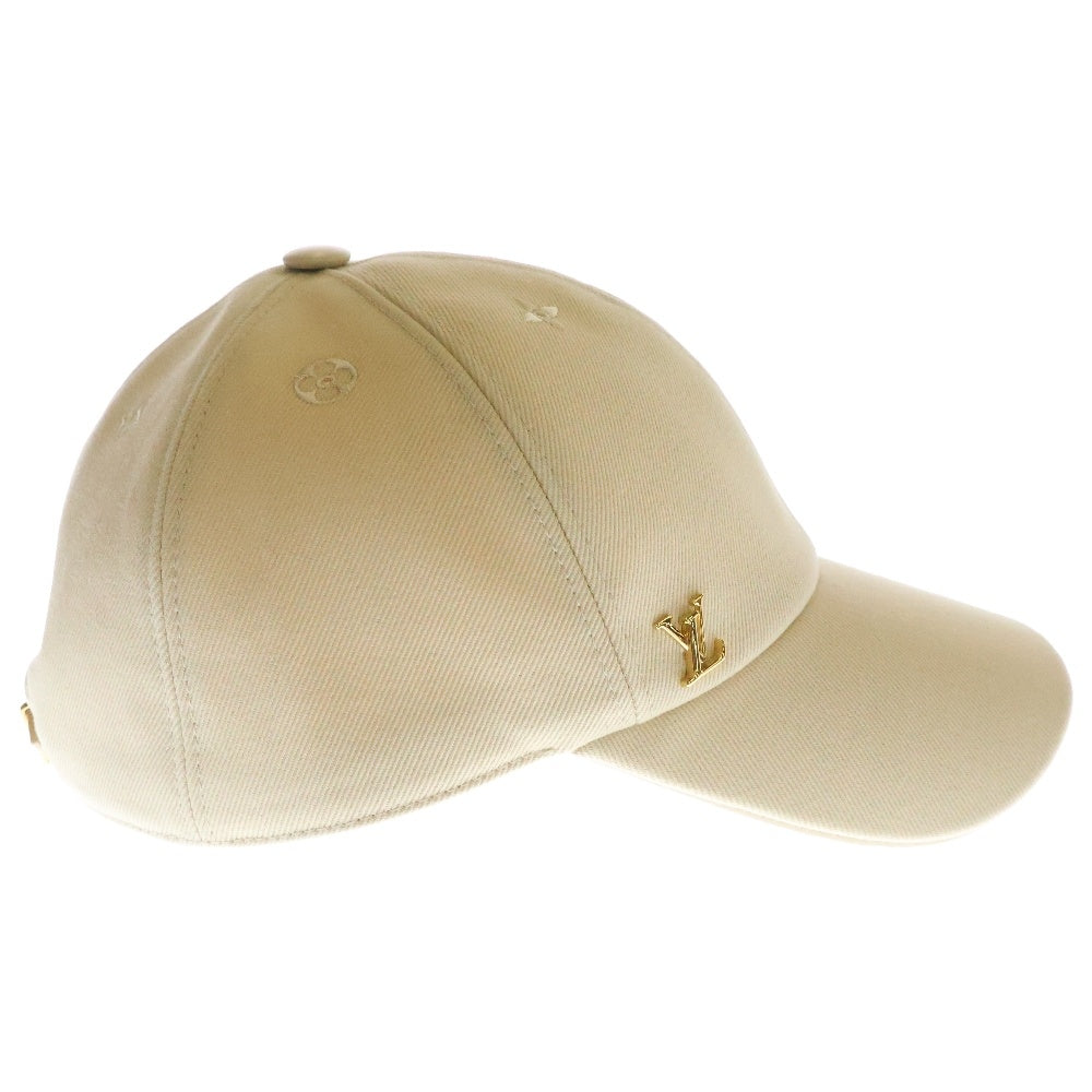 LOUIS VUITTON(ルイヴィトン) LV アイコニック キャップ 帽子 ベージュ M7051L