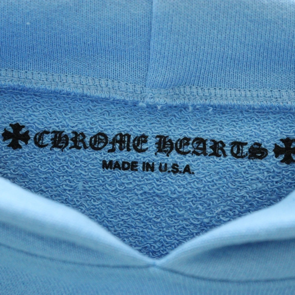 CHROME HEARTS(クロムハーツ) 24SS ×MATTY BOY BRAIN NEW PULLOVER HOODIE マッティボーイ ブレインニュー プリントフーディー プルオーバーパーカー ブルー