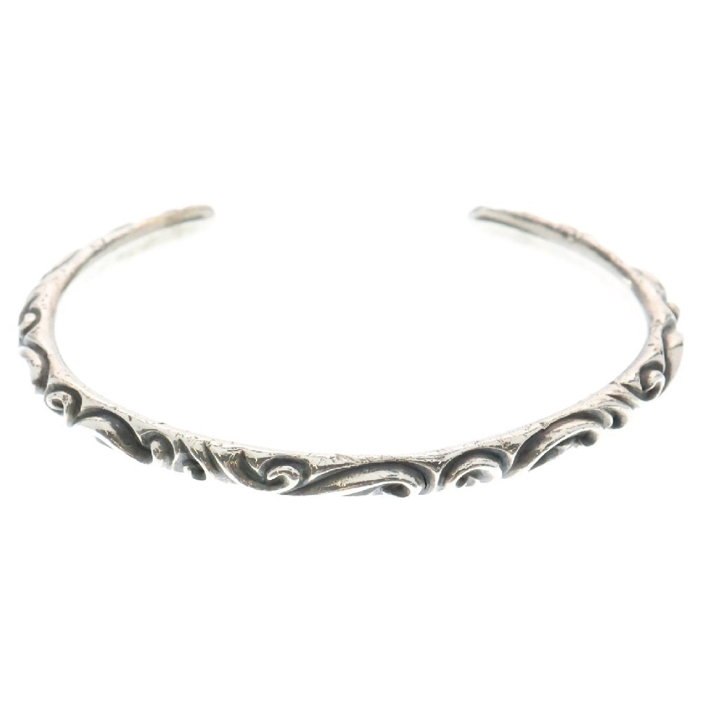 CHROME HEARTS(クロムハーツ) BANGLE SCROLL スクロールバンドバングル ブレスレット シルバー BCA127