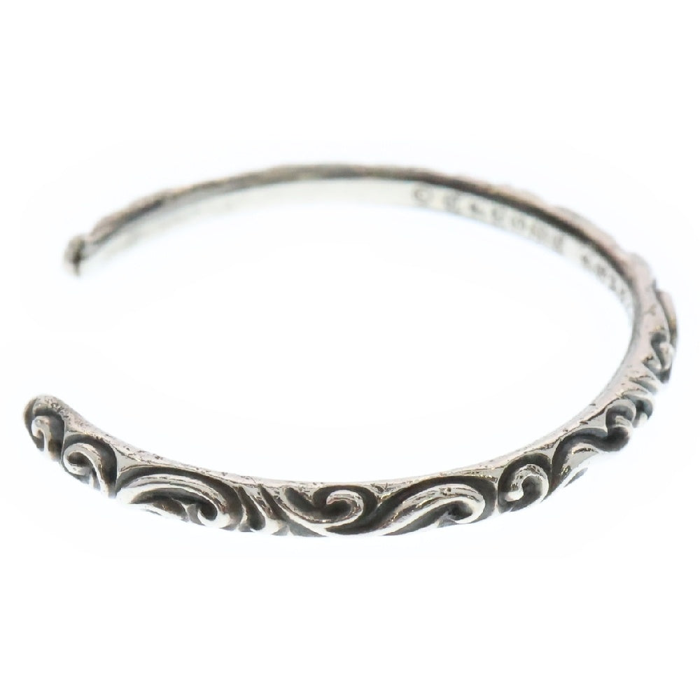 CHROME HEARTS(クロムハーツ) BANGLE SCROLL スクロールバンドバングル ブレスレット シルバー BCA127
