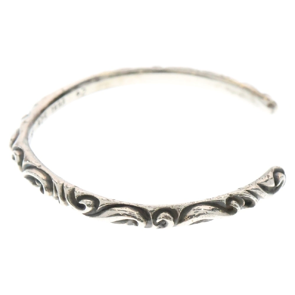 CHROME HEARTS(クロムハーツ) BANGLE SCROLL スクロールバンドバングル ブレスレット シルバー BCA127