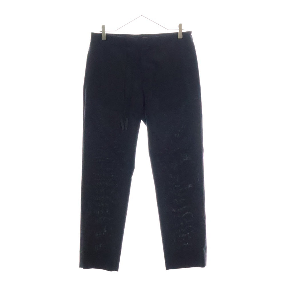 Maison Margiela 10(メゾン マルジェラ) 21AW ドローストリング スラックスパンツ ブラック S50KA0530