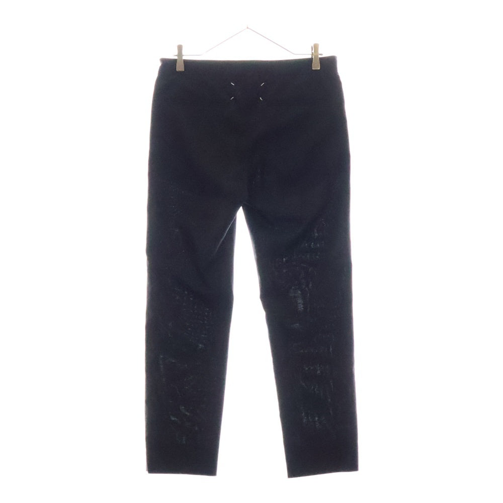 Maison Margiela 10(メゾン マルジェラ) 21AW ドローストリング スラックスパンツ ブラック S50KA0530