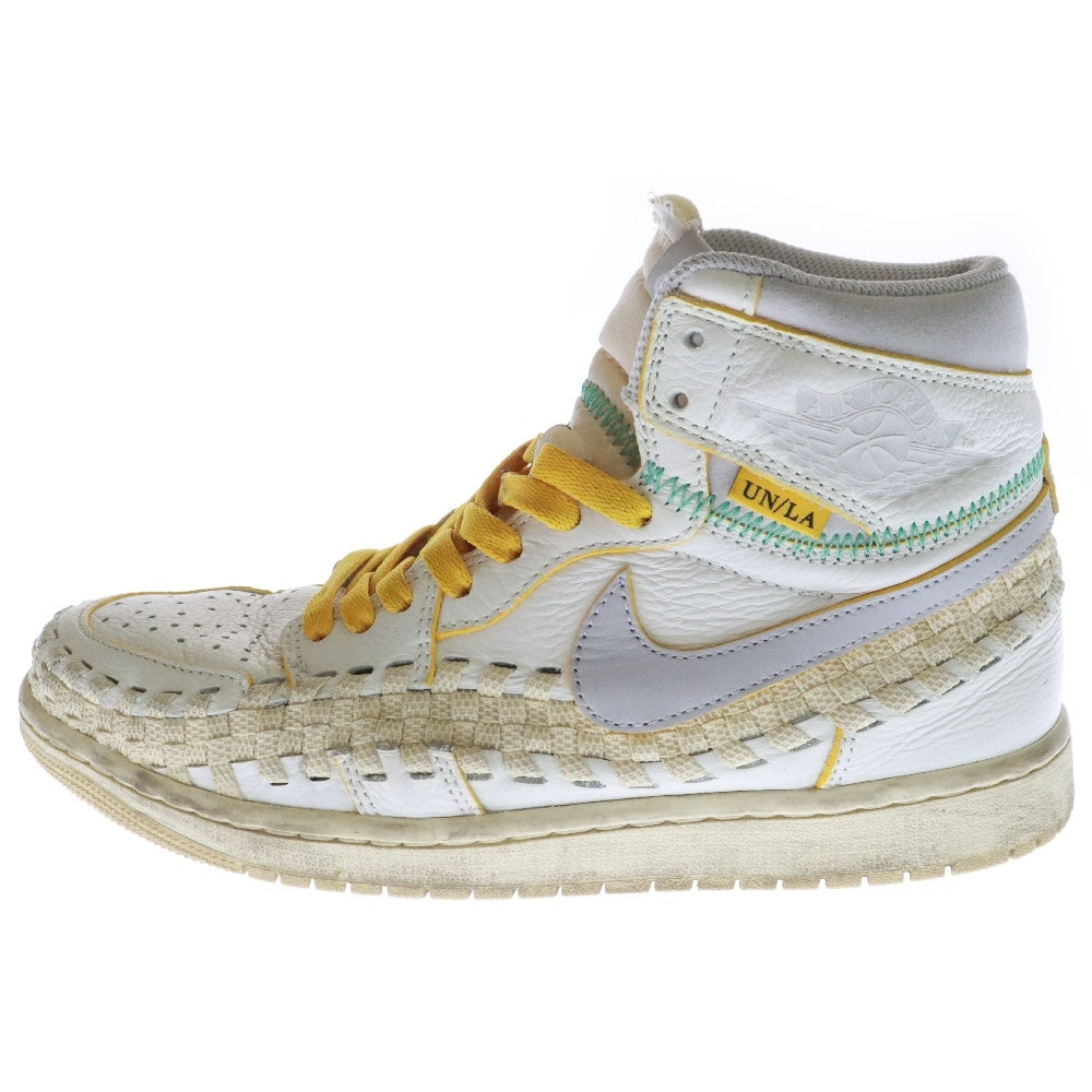 NIKE(ナイキ) ×UNION ×Bephies Beauty Suppl AIR JORDAN ユニオン べフィーズ ビューティー サプライ エアジョーダン レトロ サマー ハイカットスニーカー FD2565-100