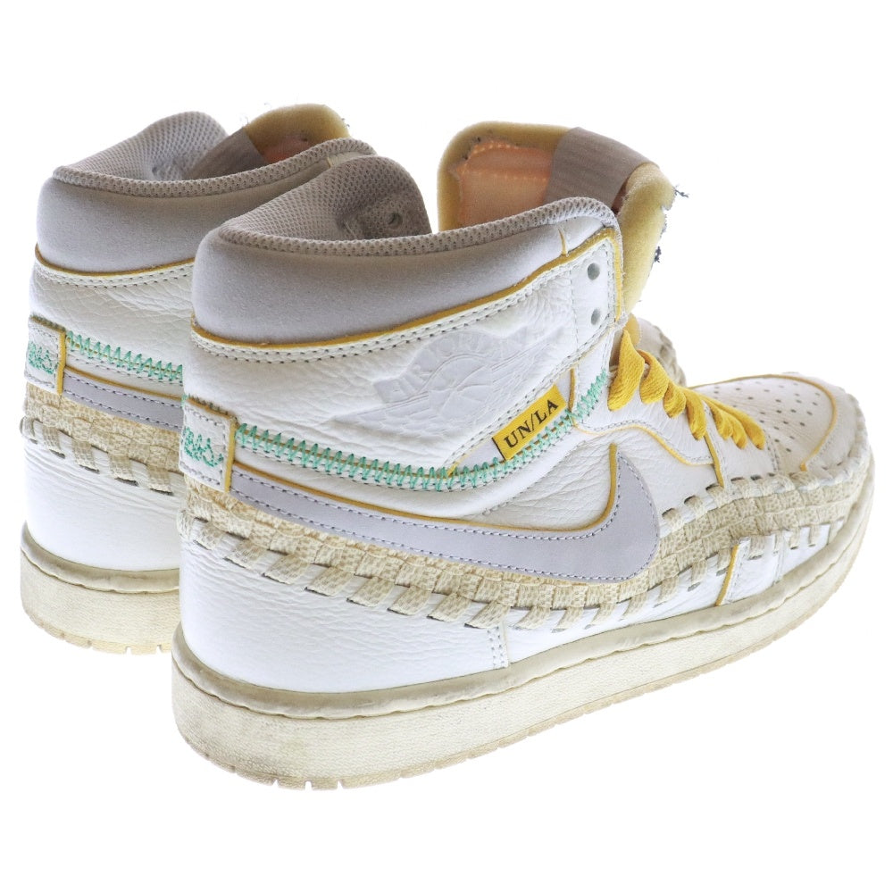 NIKE(ナイキ) ×UNION ×Bephies Beauty Suppl AIR JORDAN ユニオン べフィーズ ビューティー サプライ エアジョーダン レトロ サマー ハイカットスニーカー FD2565-100