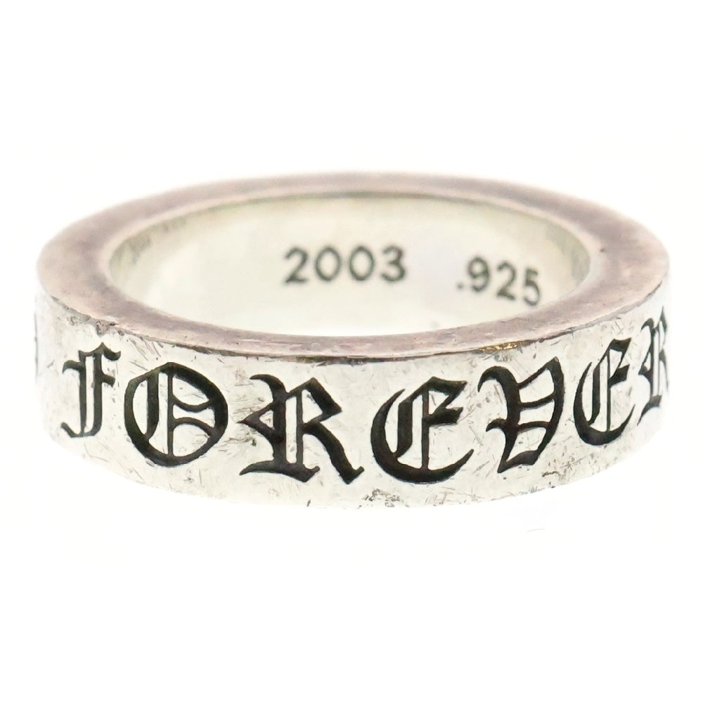 CHROME HEARTS(クロムハーツ) 6mm SPACER FOREVER 6mmスペーサーリング フォーエバーシルバー BCA337
