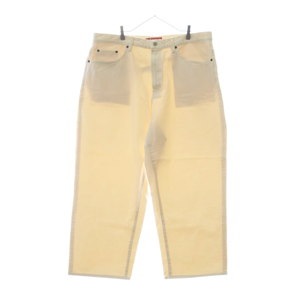 SUPREME(シュプリーム) 24SS Baggy Jean バギー ジーンズ デニムパンツ アイボリー