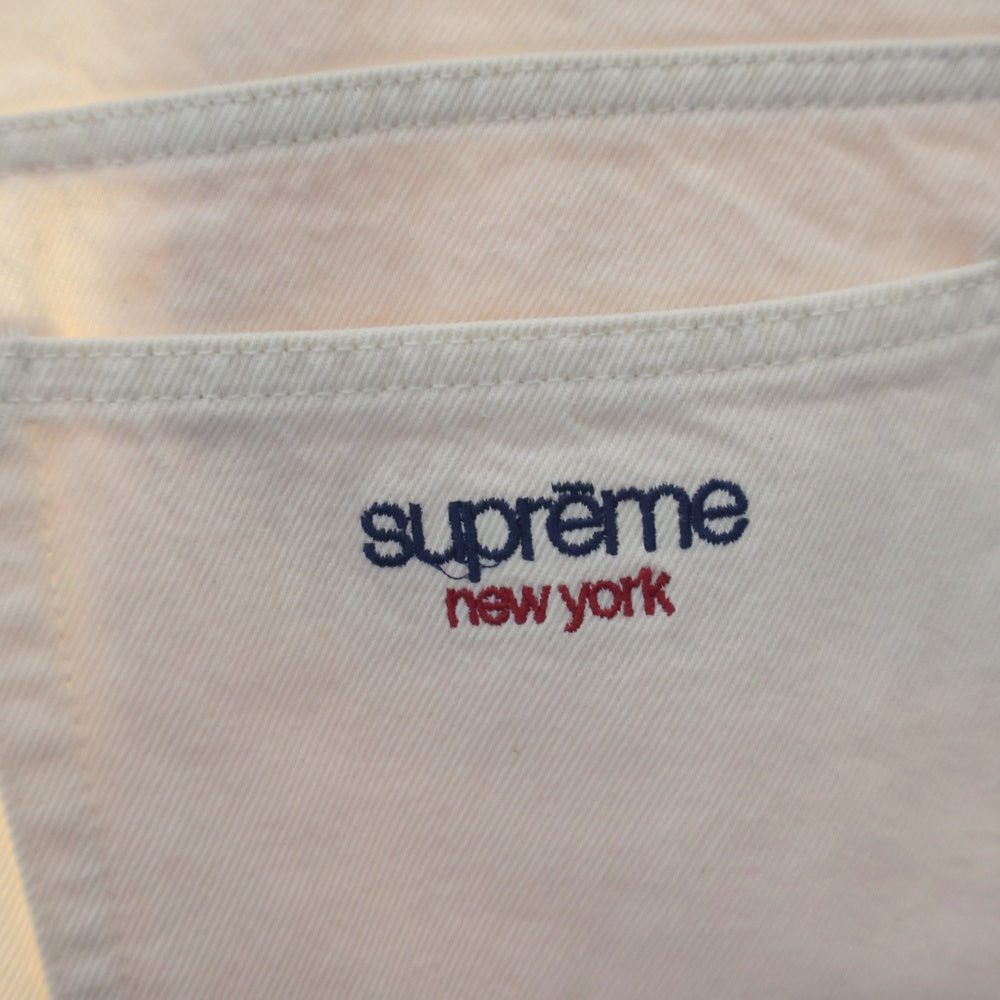 SUPREME(シュプリーム) 24SS Baggy Jean バギー ジーンズ デニムパンツ アイボリー