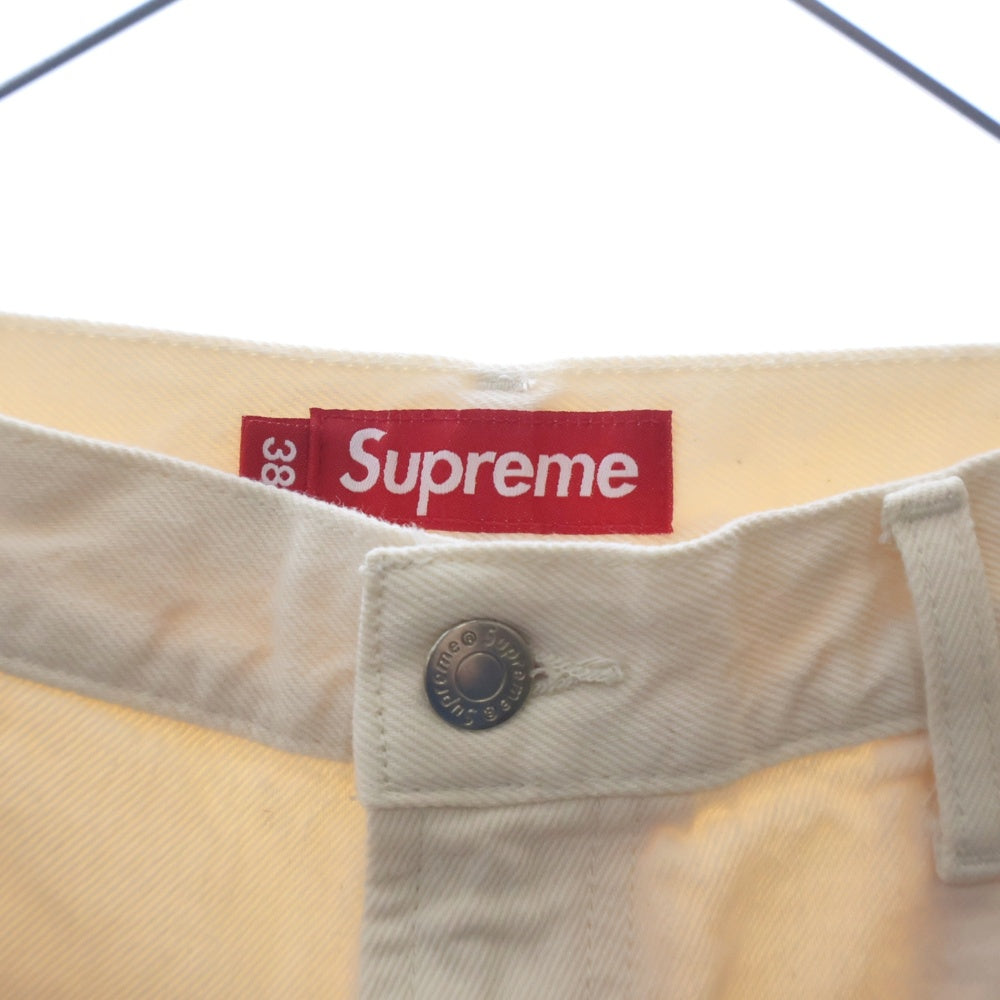 SUPREME(シュプリーム) 24SS Baggy Jean バギー ジーンズ デニムパンツ アイボリー