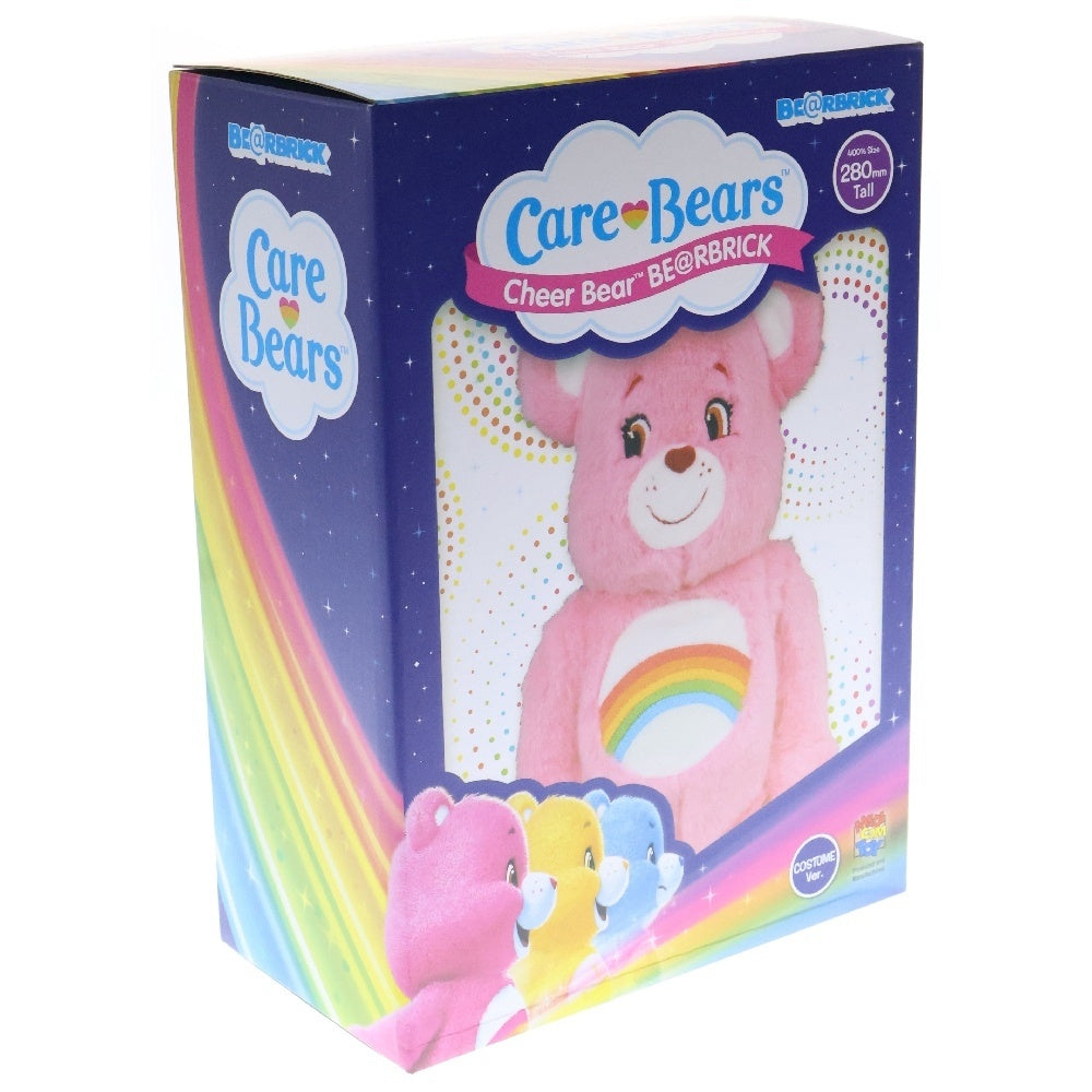 MEDICOM TOY(メディコムトイ) BE@RBRICK Cheer Bear Costume Ver. 400% Care Bears ベアブリック チアベア ぬいぐるみ フィギュア 人形 ケアベア ピンク