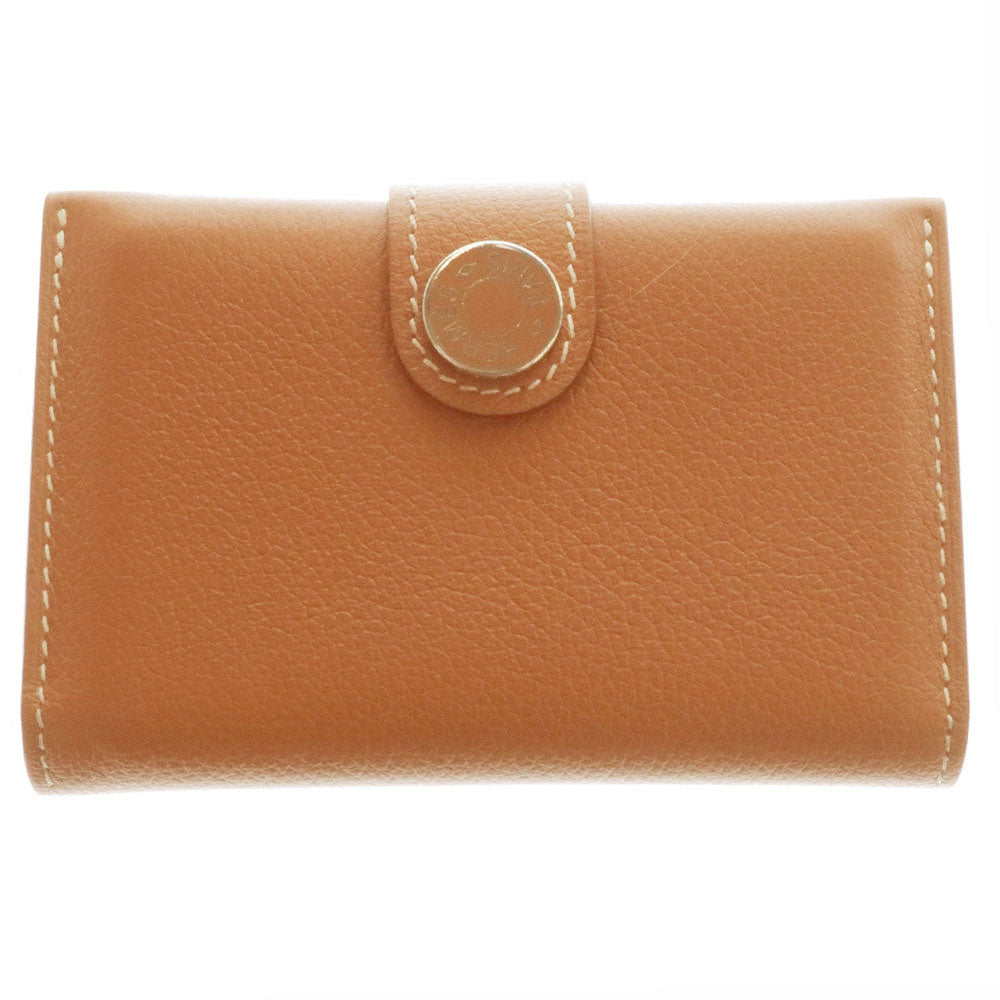 HERMES(エルメス) RMS カード ホルダー エヴァーカラー レザー ケース ブラウン W刻印