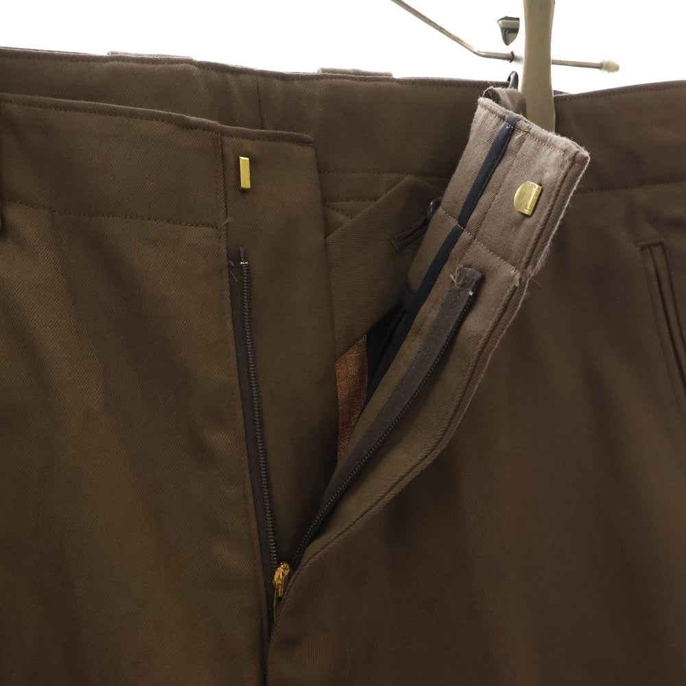 UNUSED(アンユーズド) 24AW Wool Western Slacks ウール ウエスタン スラックスパンツ ブラウン Uw1139