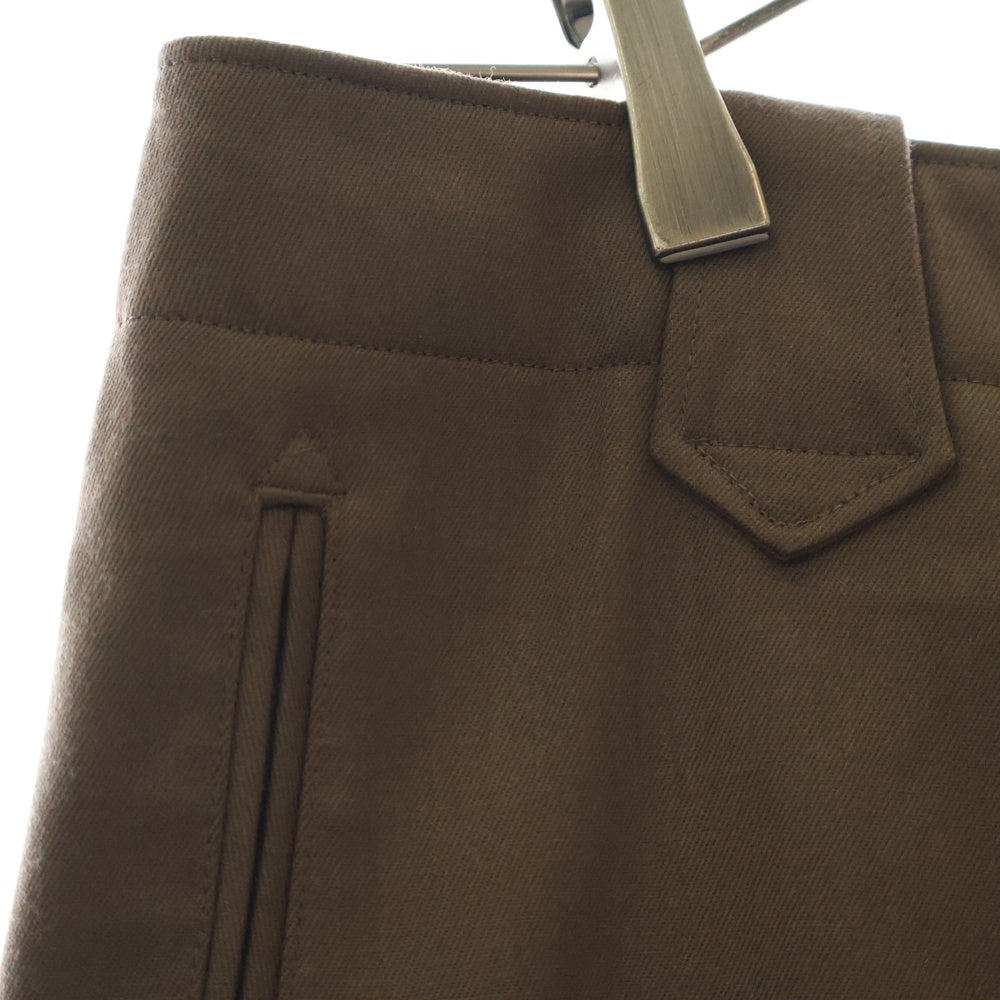 UNUSED(アンユーズド) 24AW Wool Western Slacks ウール ウエスタン スラックスパンツ ブラウン Uw1139