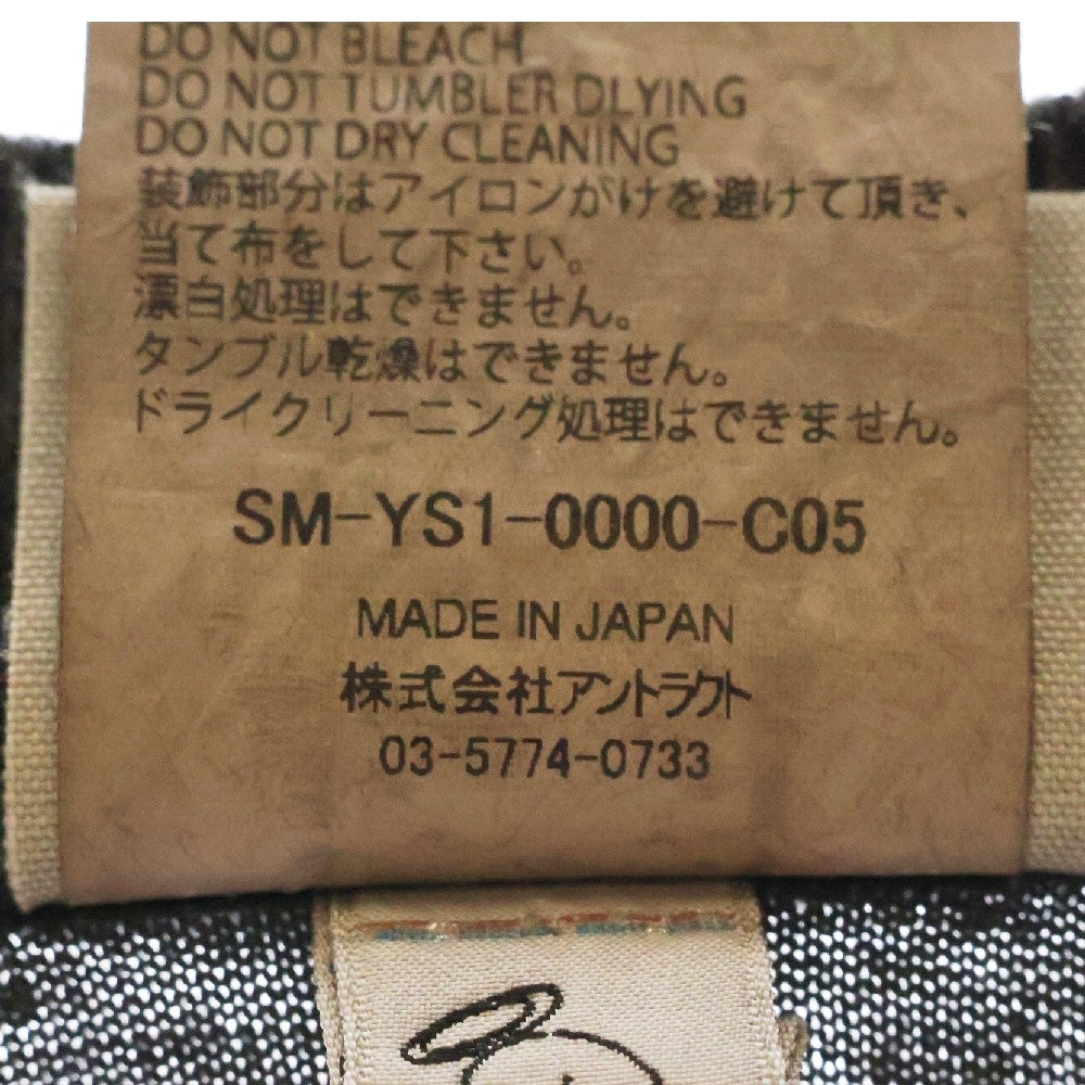 SAINT MICHAEL(セントマイケル) 24AW ×Cactus Plant Flea Market CP_SS TEE/ ANGRY LV GD カクタスプラントフリーマーケット ヴィンテージ加工 クルーネック 半袖Tシャツ SM-YS1-0000-C05