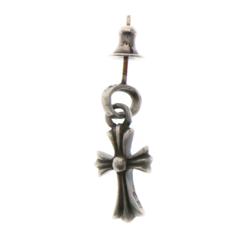 CHROME HEARTS(クロムハーツ) BBY F PPRCHN ベイビーファットクロス ドロップピアス シルバー BCA090