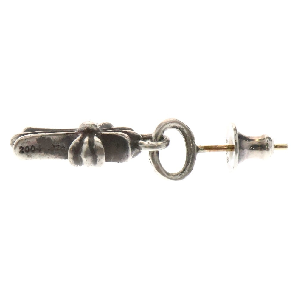 CHROME HEARTS(クロムハーツ) BBY F PPRCHN ベイビーファットクロス ドロップピアス シルバー BCA090