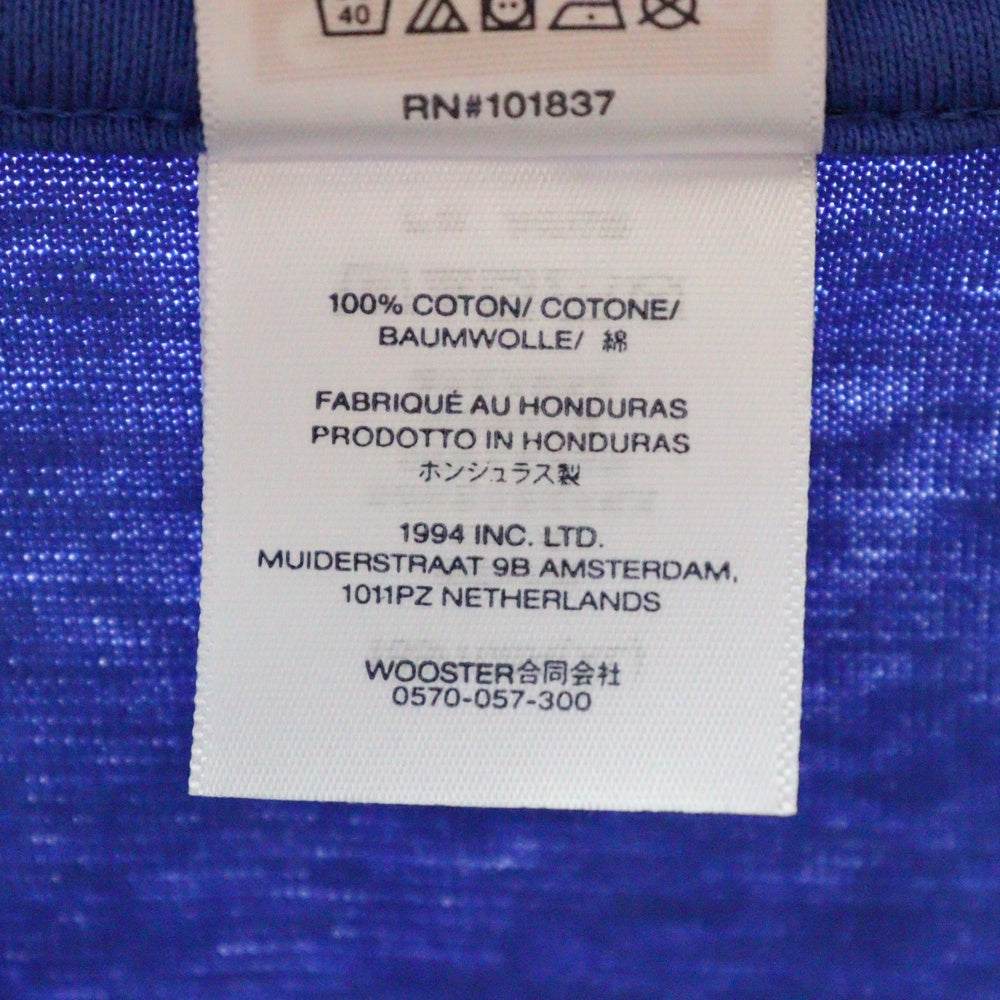 SUPREME(シュプリーム) 24AW Script Tee スクリプト ロゴプリント クルーネック 半袖Tシャツカットソー ブルー
