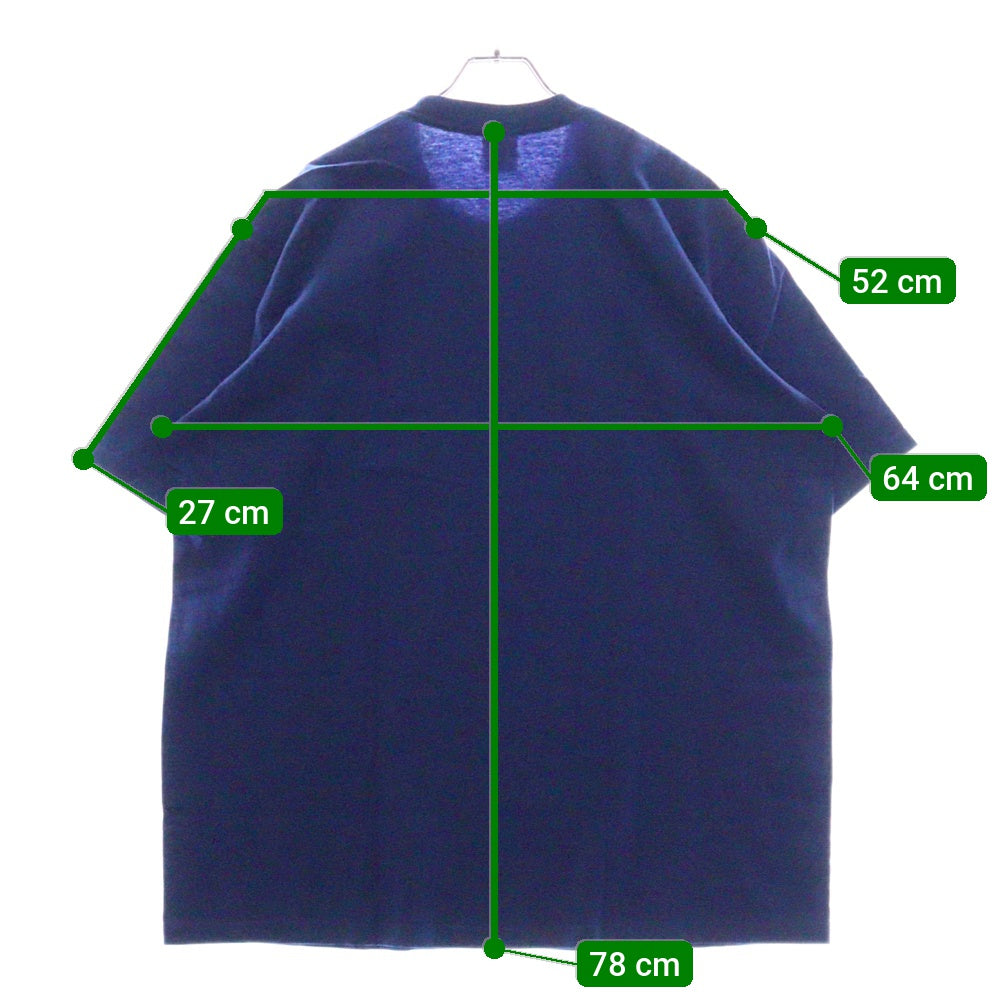 SUPREME(シュプリーム) 24AW Script Tee スクリプト ロゴプリント クルーネック 半袖Tシャツカットソー ブルー