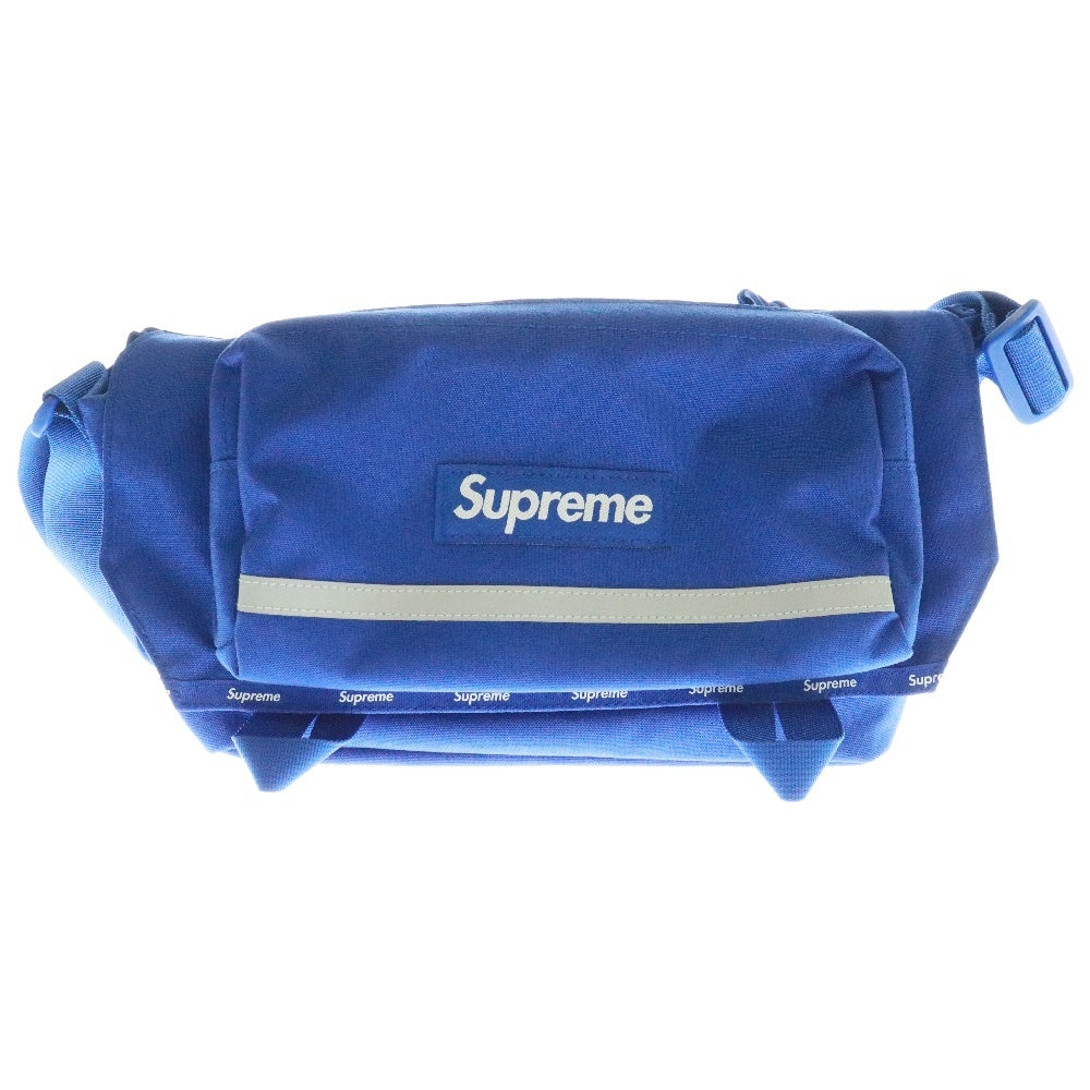 SUPREME(シュプリーム) 24AW Messenger Bag ナイロン メッセンジャー ショルダー バッグ ブルー