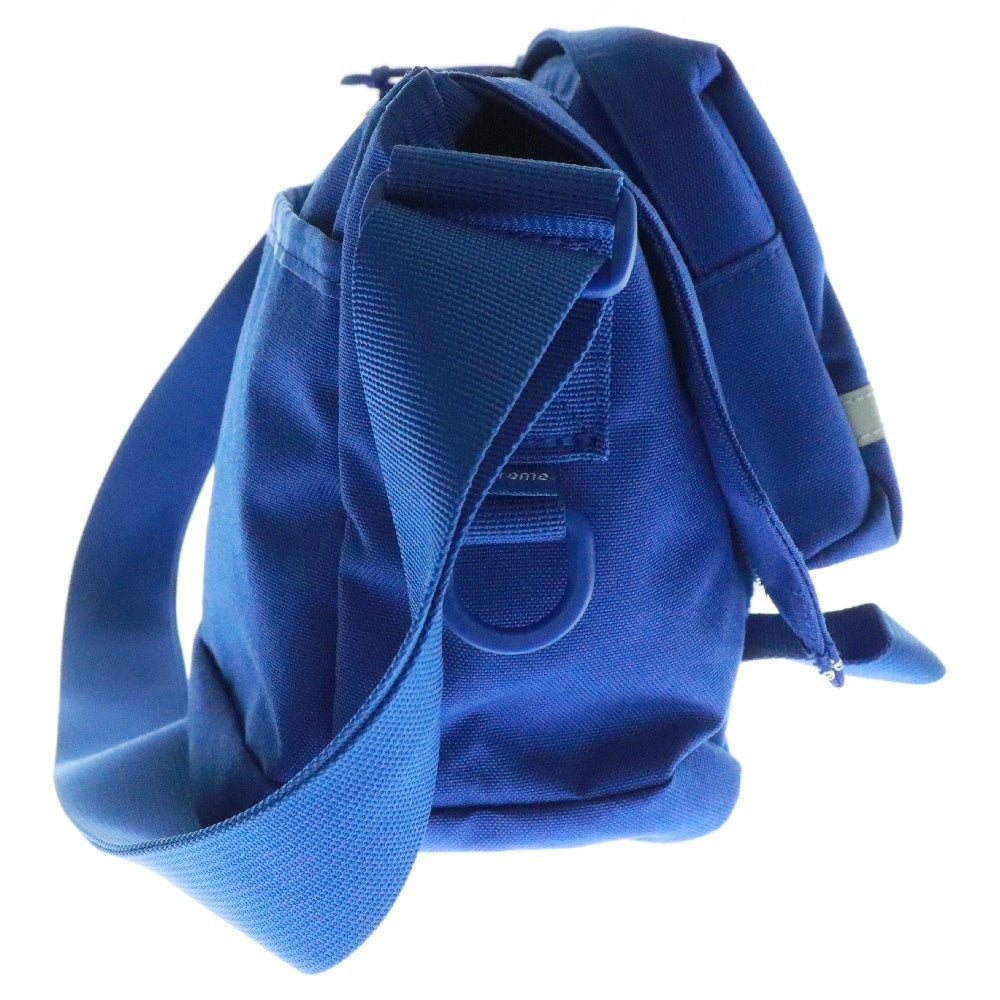 SUPREME(シュプリーム) 24AW Messenger Bag ナイロン メッセンジャー ショルダー バッグ ブルー