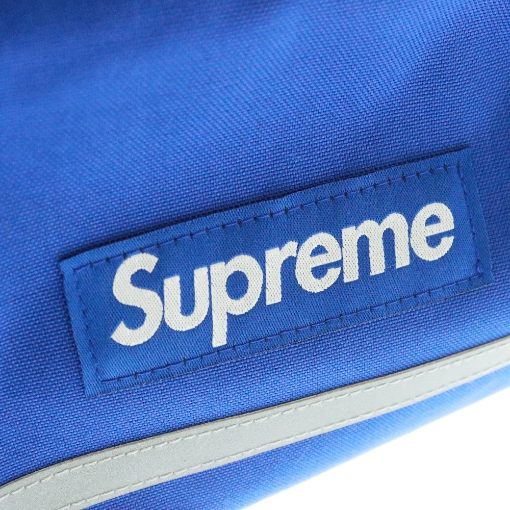 SUPREME(シュプリーム) 24AW Messenger Bag ナイロン メッセンジャー ショルダー バッグ ブルー