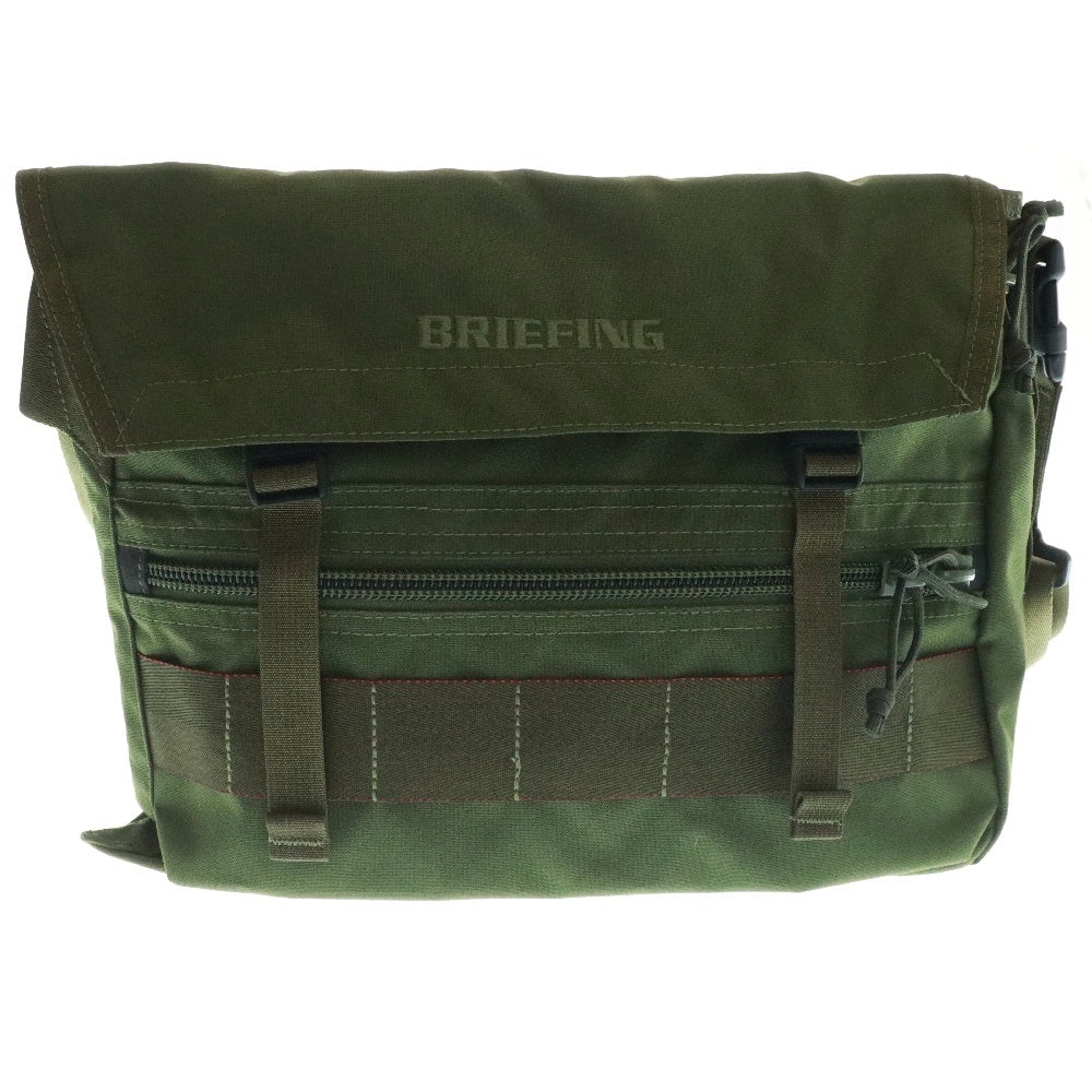 BRIEFING(ブリーフィング) FREIGHTER T-SHOULDER フライター ナイロン ショルダーバッグ カーキ