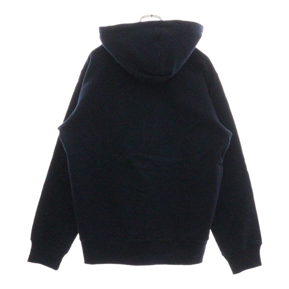 SUPREME(シュプリーム) 18AW Reflective Small Box Zip Up Sweatshirt リフレクティブ スモール ボックス ロゴ ジップアップ スウェットパーカー ネイビー