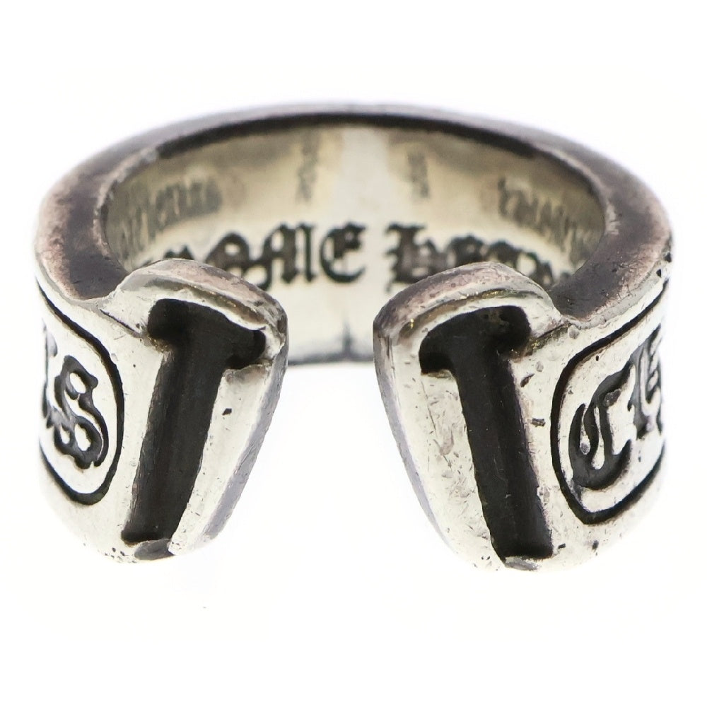 CHROME HEARTS(クロムハーツ) LG SCROLL LABEL ラージスクロールラベル リング シルバーBCA383