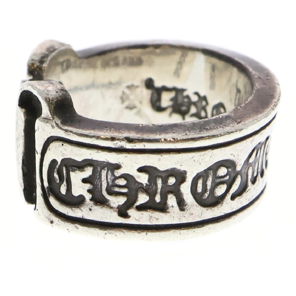 CHROME HEARTS(クロムハーツ) LG SCROLL LABEL ラージスクロールラベル リング シルバーBCA383