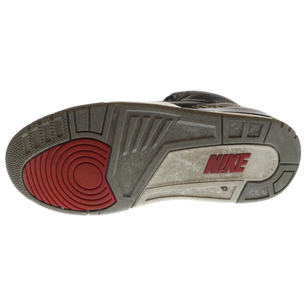 NIKE(ナイキ) AIR JORDAN 3 RETRO OG エアジョーダン ハイカットスニーカー ブラック/グレー US9/27cm 854262-001