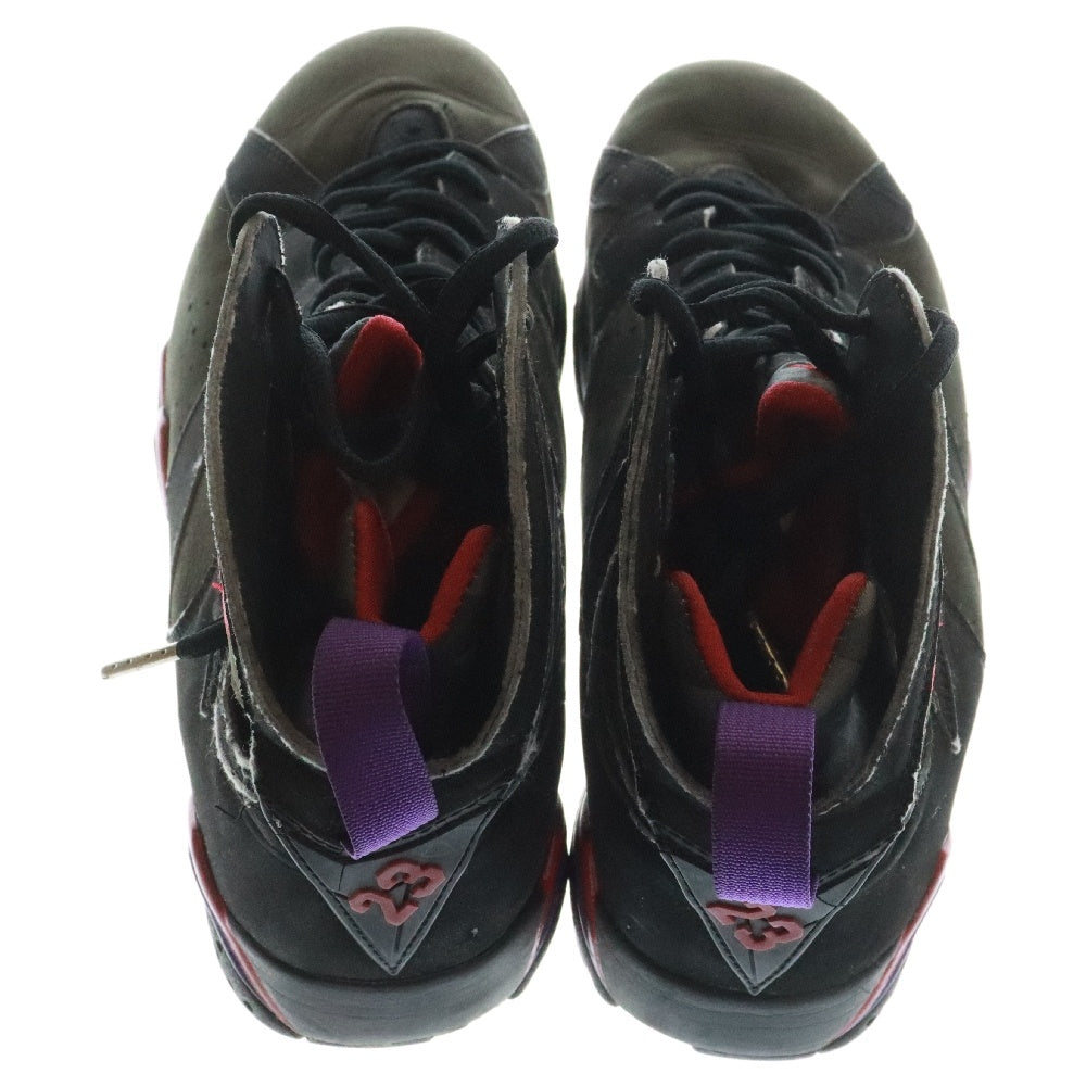 NIKE(ナイキ) 【観賞用 2002年製】 AIR JORDAN 7 RETRO RAPTORS 2002 エアジョーダン7 レトロ ラプターズ ハイカットスニーカー ブラック US9/27cm 304775-006