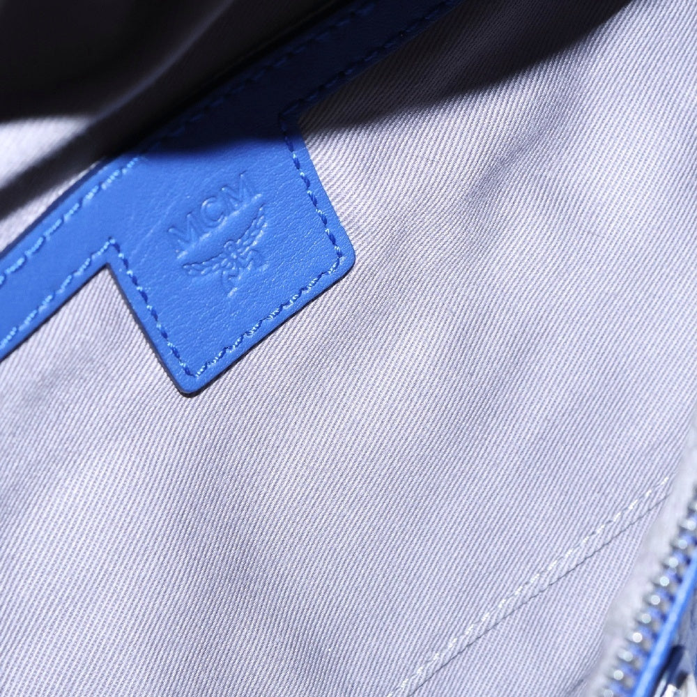 MCM(エム シー エム) Belt Bag Small ヴィセトス ウエストバッグ ベルトバッグ ブルー MMZASFI05H1001