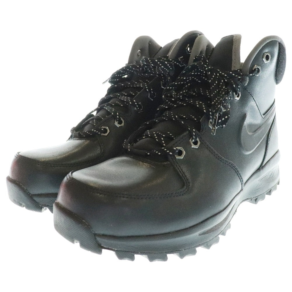 NIKE(ナイキ) MANOA LEATHER SE マノア レザー ハイカットスニーカーブラック US9/27cm DC8892-001