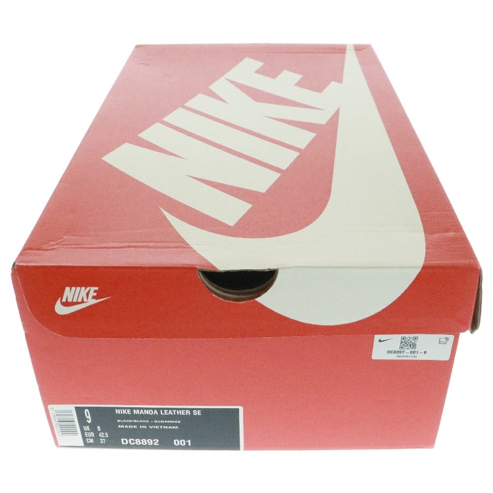 NIKE(ナイキ) MANOA LEATHER SE マノア レザー ハイカットスニーカーブラック US9/27cm DC8892-001