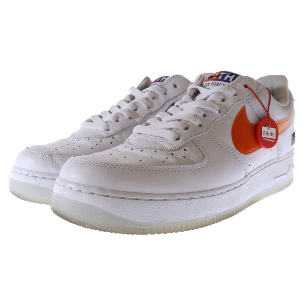 NIKE(ナイキ) ×KITH NYC 2020 AIR FORCE 1 LOW WHITE キス ニューヨーク 2020 エア フォース ワン ロー スニーカー ホワイト US10/28cm CZ7928-100