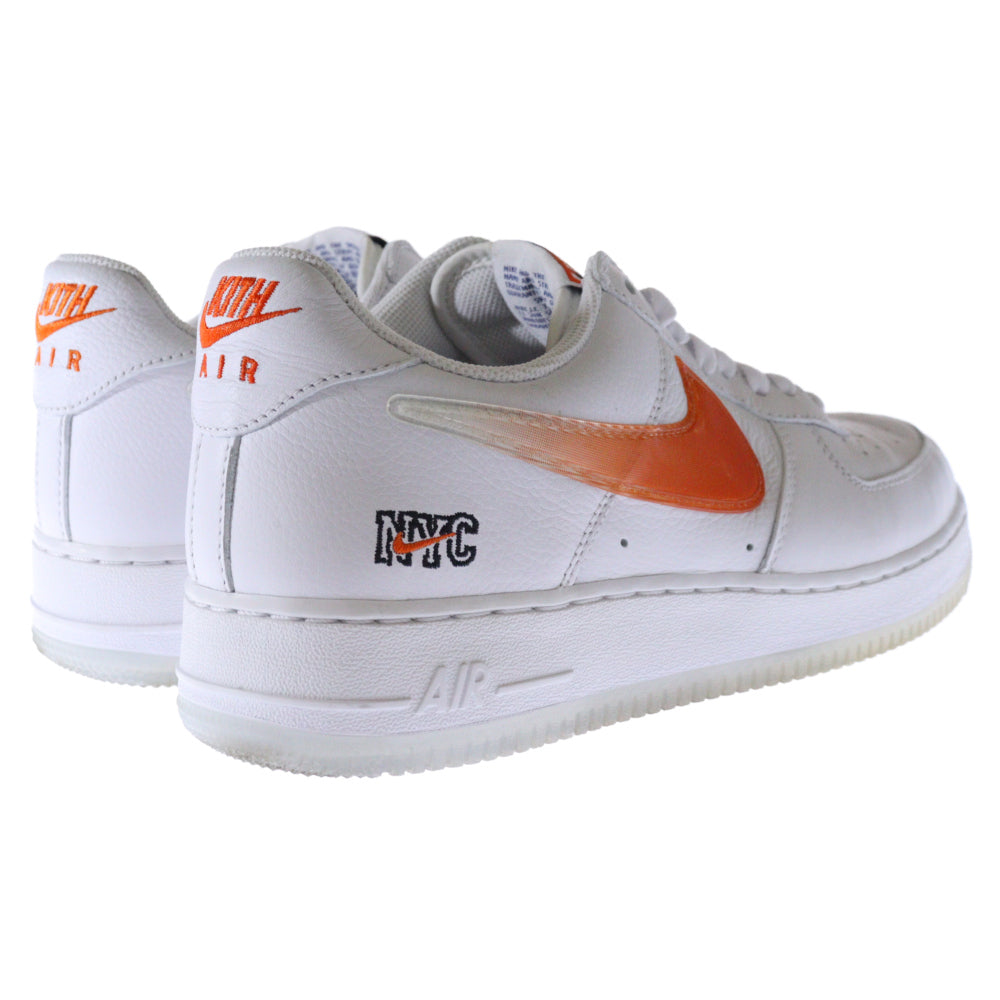 NIKE(ナイキ) ×KITH NYC 2020 AIR FORCE 1 LOW WHITE キス ニューヨーク 2020 エア フォース ワン ロー スニーカー ホワイト US10/28cm CZ7928-100