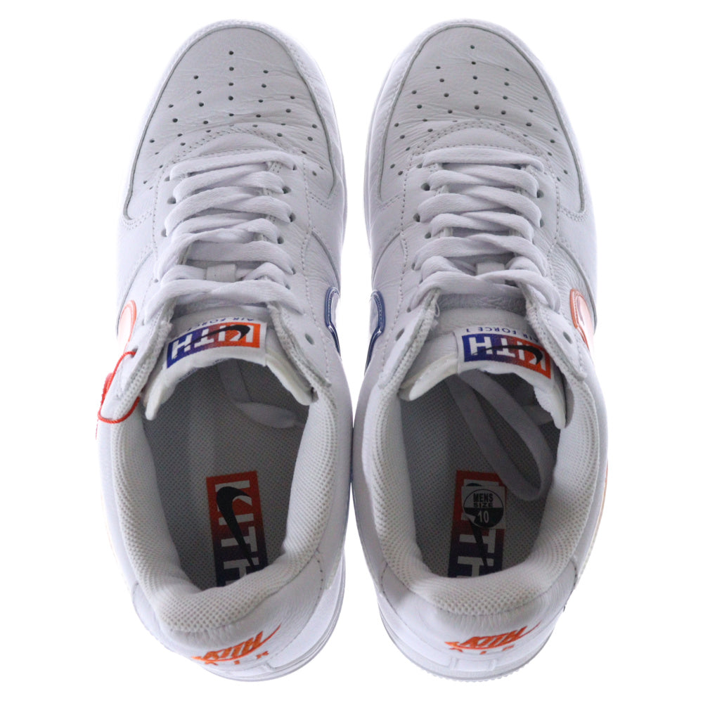 NIKE(ナイキ) ×KITH NYC 2020 AIR FORCE 1 LOW WHITE キス ニューヨーク 2020 エア フォース ワン ロー スニーカー ホワイト US10/28cm CZ7928-100