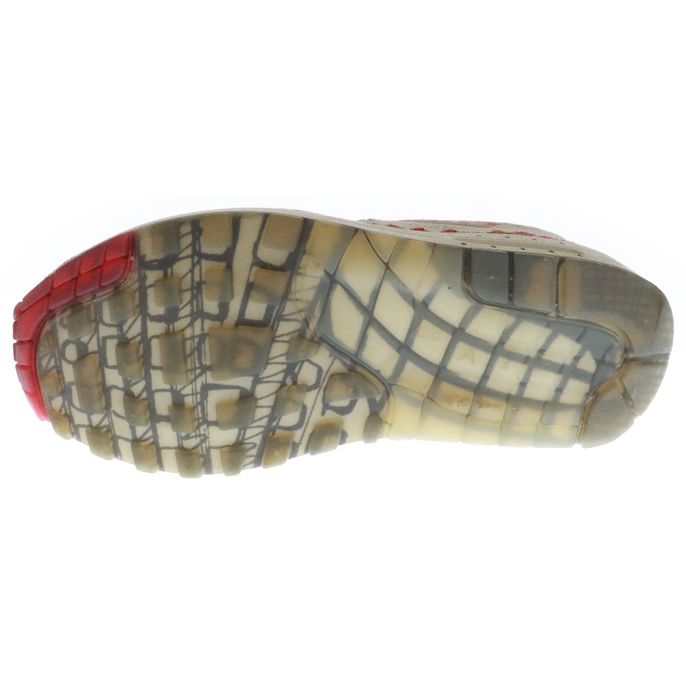 NIKE(ナイキ) AIR MAX 1 SKETCH TO SHELF エアマックス スケッチ トゥ シェル ローカットスニーカー ホワイト/レッド US5/25cm CJ4286-101