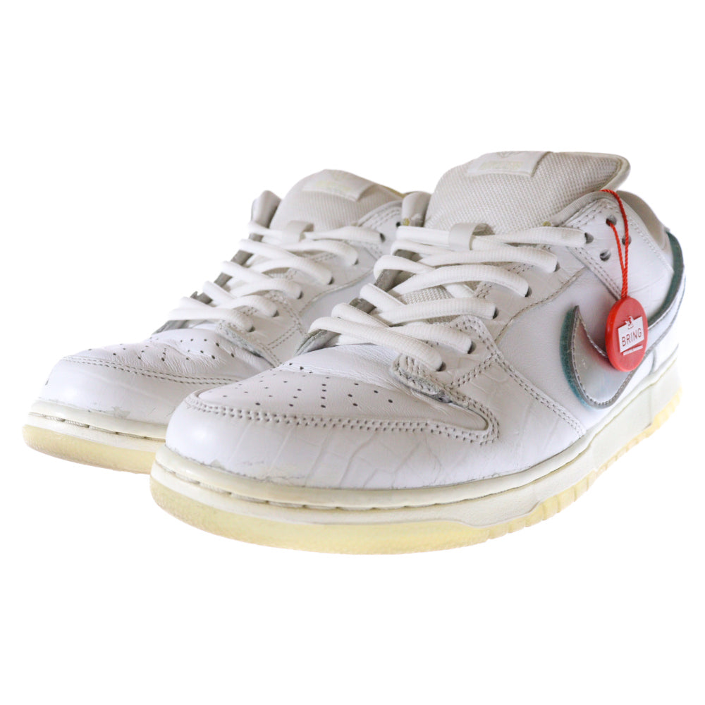 NIKE SB(ナイキエスビー) ×DIAMOND SUPPLY DUNK LOW PRO OG QS ダイヤモンドサプライ ダンク ローカットスニーカー ホワイト US10.5/28.5cm BV1310-100