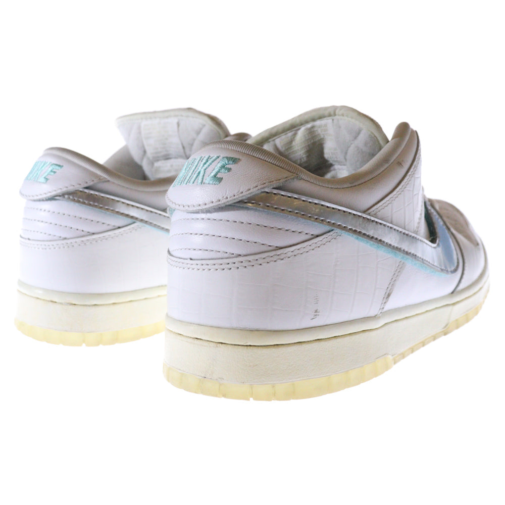 NIKE SB(ナイキエスビー) ×DIAMOND SUPPLY DUNK LOW PRO OG QS ダイヤモンドサプライ ダンク ローカットスニーカー ホワイト US10.5/28.5cm BV1310-100