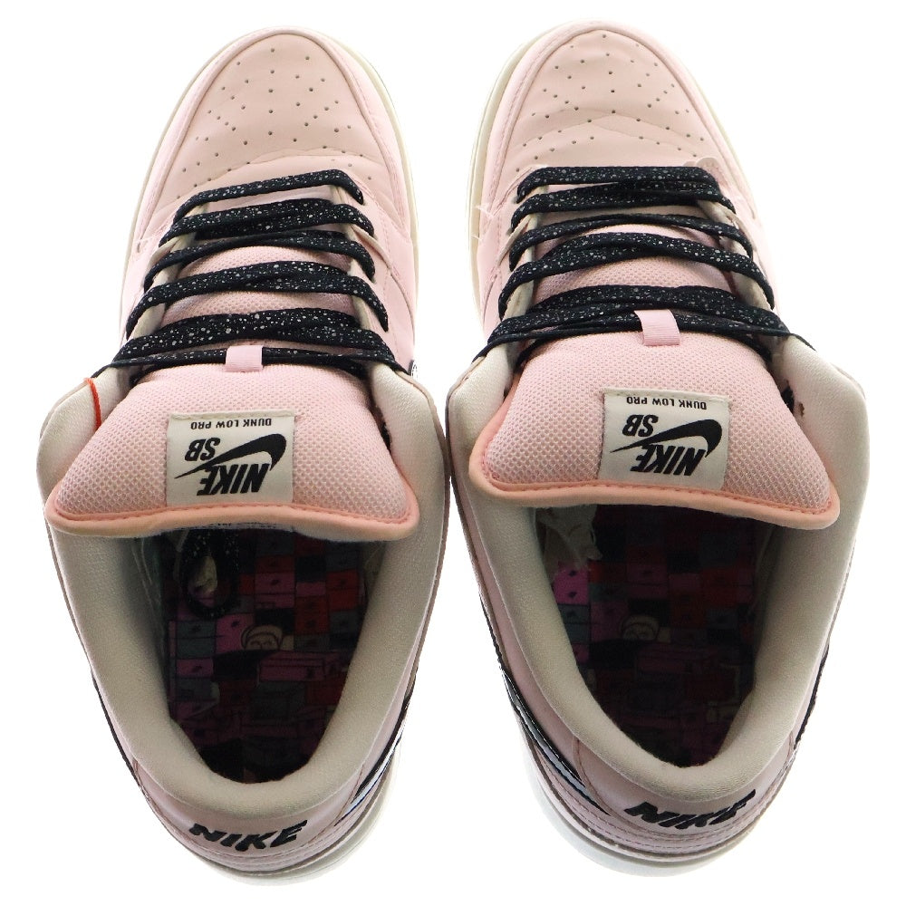 NIKE SB(ナイキエスビー) DUNK LOW ELITE Pink Box ダンクロー エリート ピンクボックス ローカットスニーカーシューズ ピンク US10/28cm 833474-601