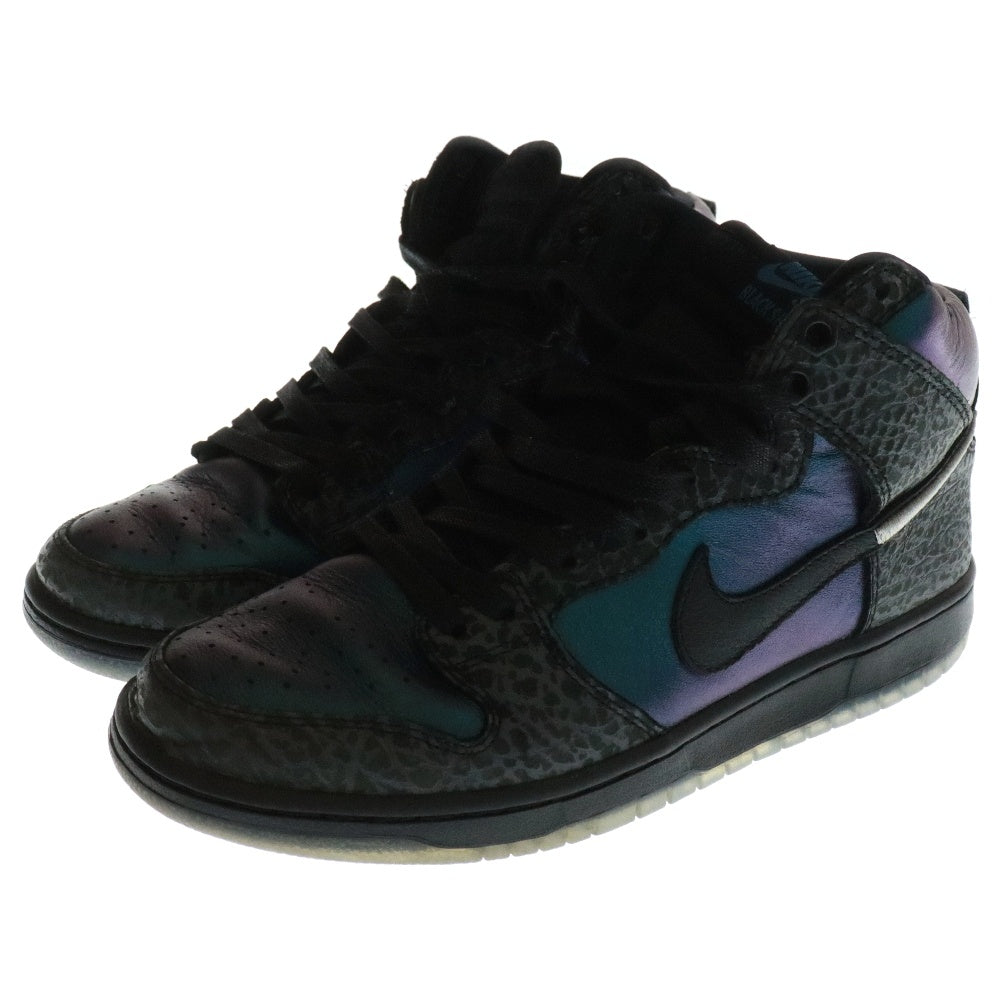NIKE SB(ナイキエスビー) ×Black Sheep DUNK HIGH PRO QS BLACK ブラックシープ ダンク ブラックホーネット ハイカットスニーカー ブラック US9.5/27.5cm BQ6827-001