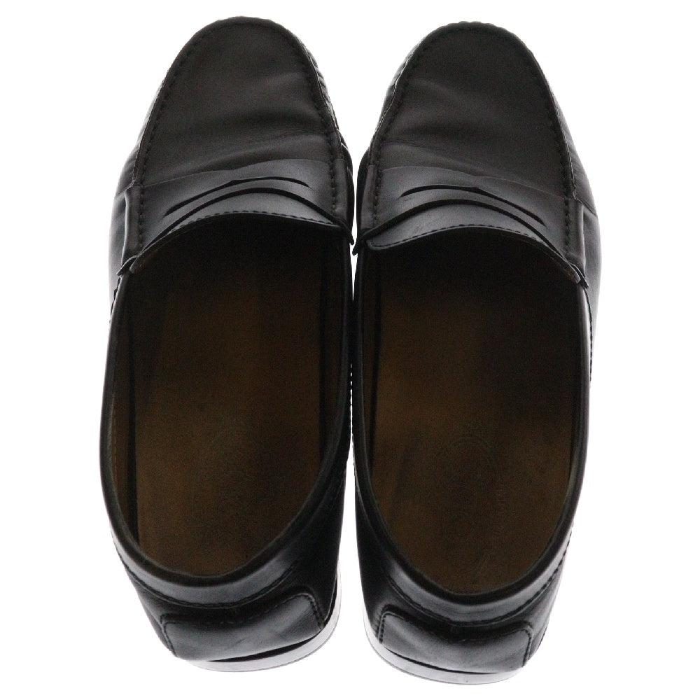 TOD'S(トッズ) ドライバーズシューズ レザー コイン ペニー ローファー ブラック