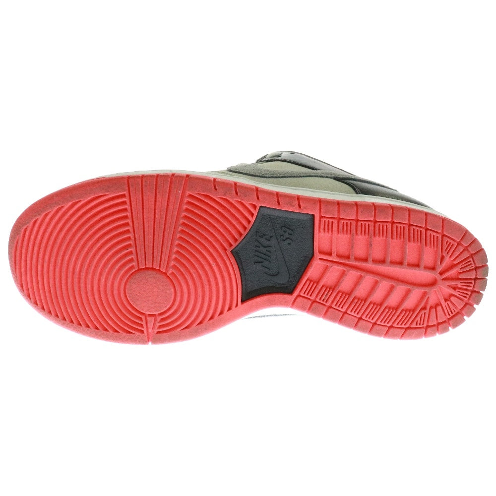 NIKE SB(ナイキエスビー) DUNK LOW PRO ISO INFRARED ダンク プロ インフラレッド ローカットスニーカー グレー/レッド US9/27cm CD2563-004