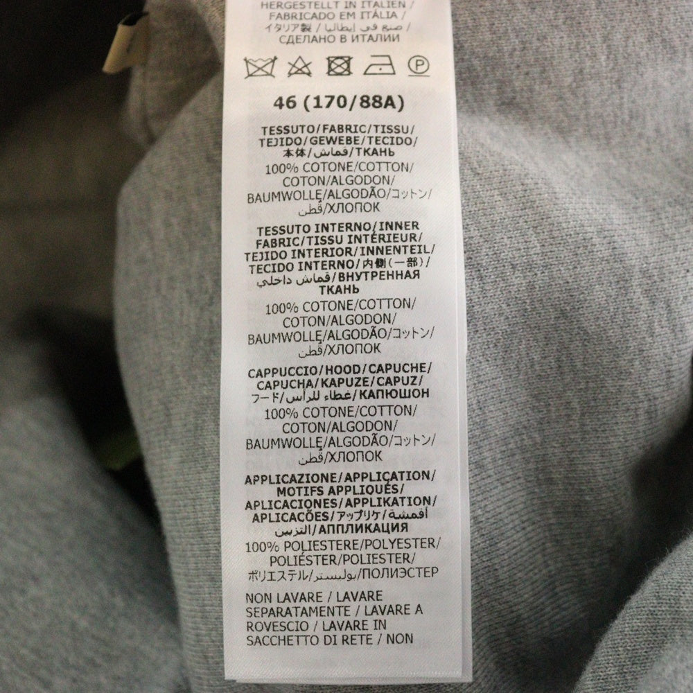 GUCCI(グッチ) 22SS Hollywood Babylon Denim Hoodie Vest ハリウッドバビロン デニムフーディ ベスト インディゴ/グレー 697042 XDB0U